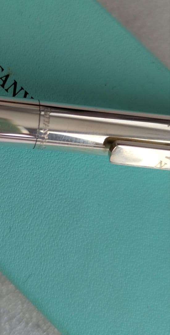 ティファニー　柄ペン　スターリングシルバー