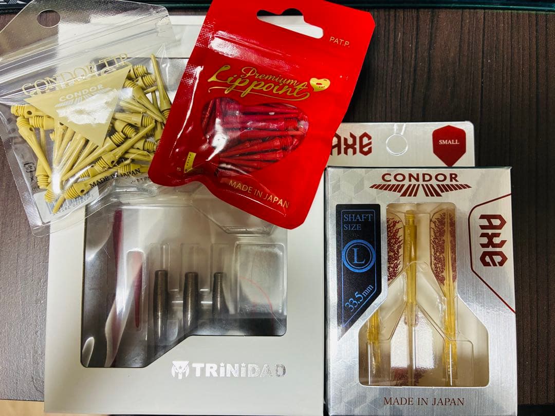 【ダーツセット/ゴメス6/コンドルAXEフライト/コンドルチップ付き】山田勇樹