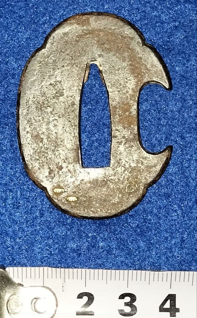 鍔6枚まとめ売り　甲冑師鍔　刀匠鍔　金象嵌　京透かし鍔