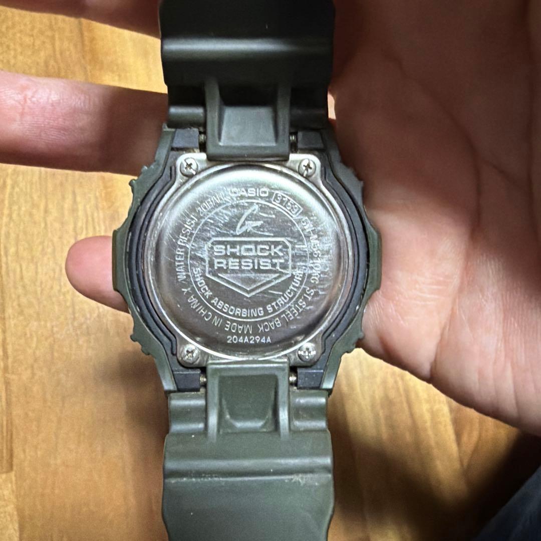G-SHOCK 電波ソーラー アーミーグリーン