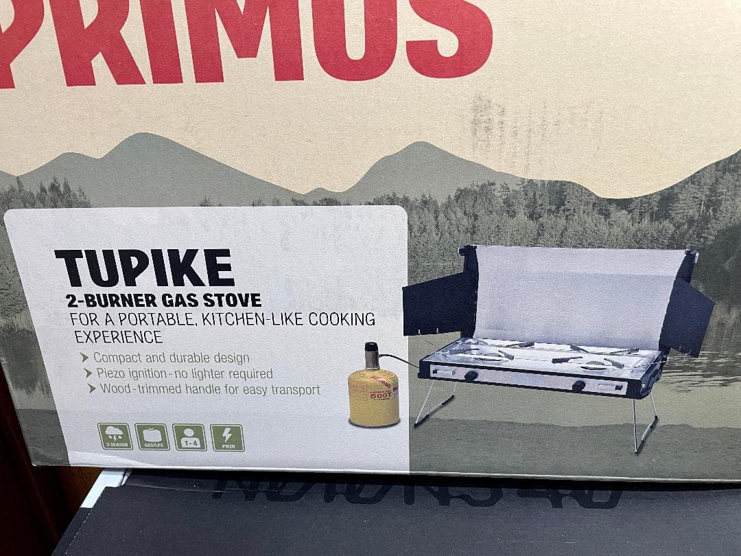 新品54%OFF! PRIMUS（プリムス）P-CTK-2 トゥピケ+専用ケース