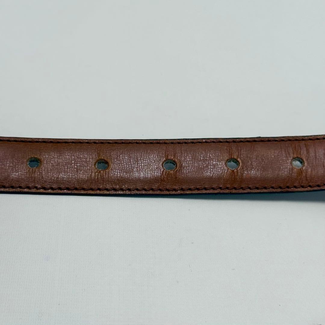 ✨良品✨セリーヌ ベルト 馬車金具 ゴールド金具 男女兼用 新品ベルト レザー