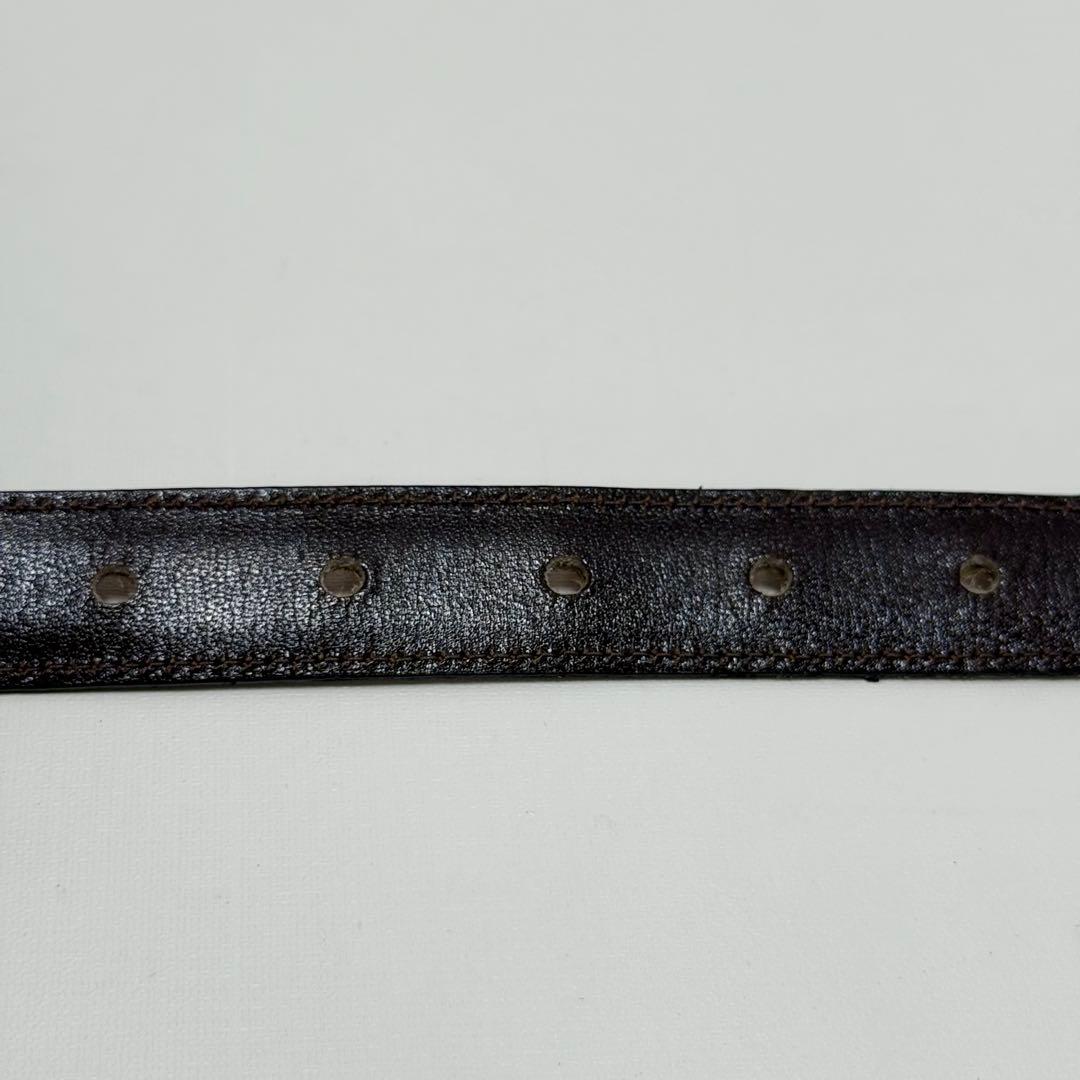 ✨良品✨セリーヌ ベルト 馬車金具 ゴールド金具 男女兼用 新品ベルト レザー