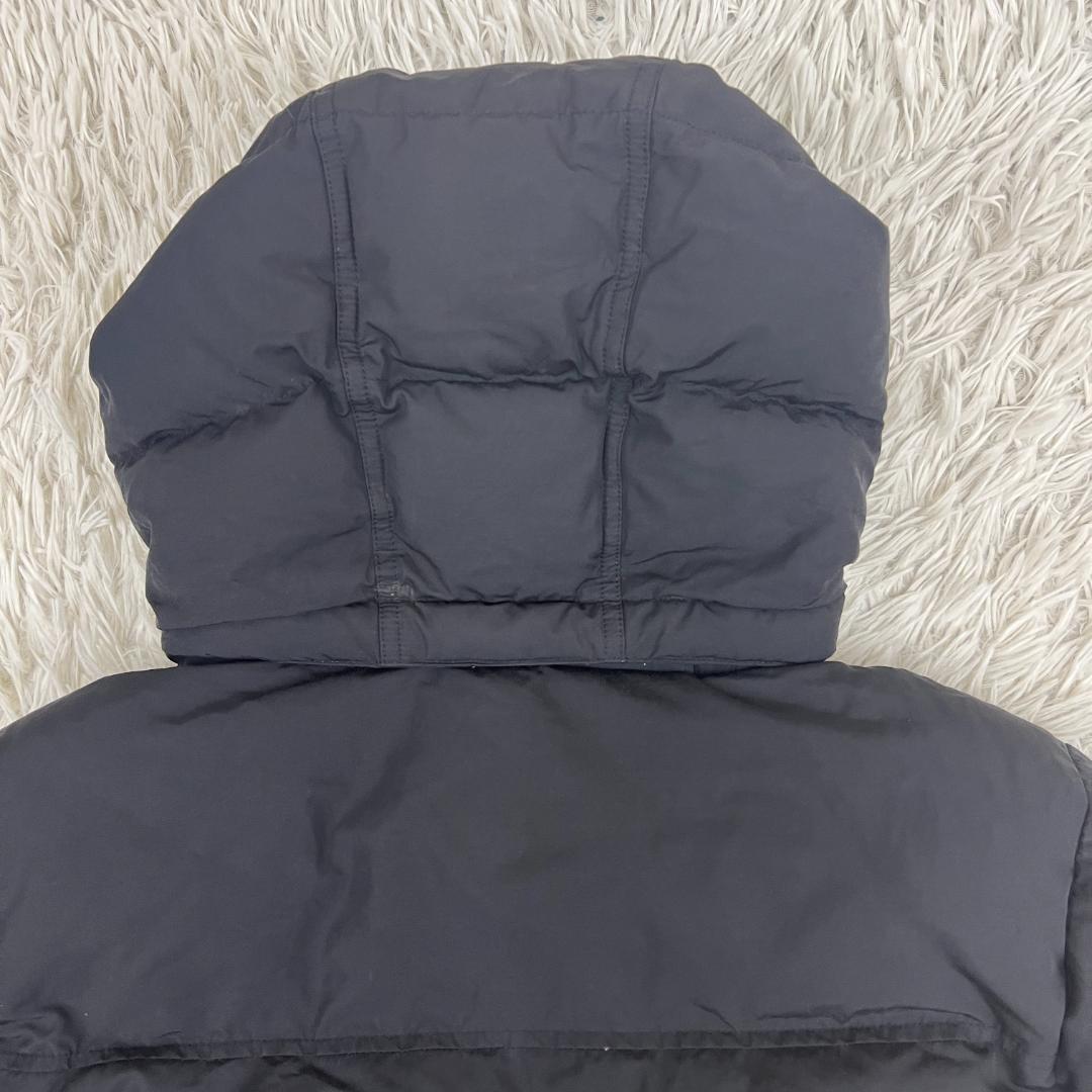 《美品》ノースフェイス ダウン モッズコート マクマード ブラック メンズ M