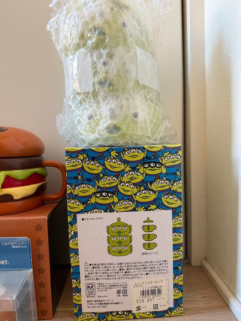 エイリアン マグカップセットとMr. Potato Head トイストーリー