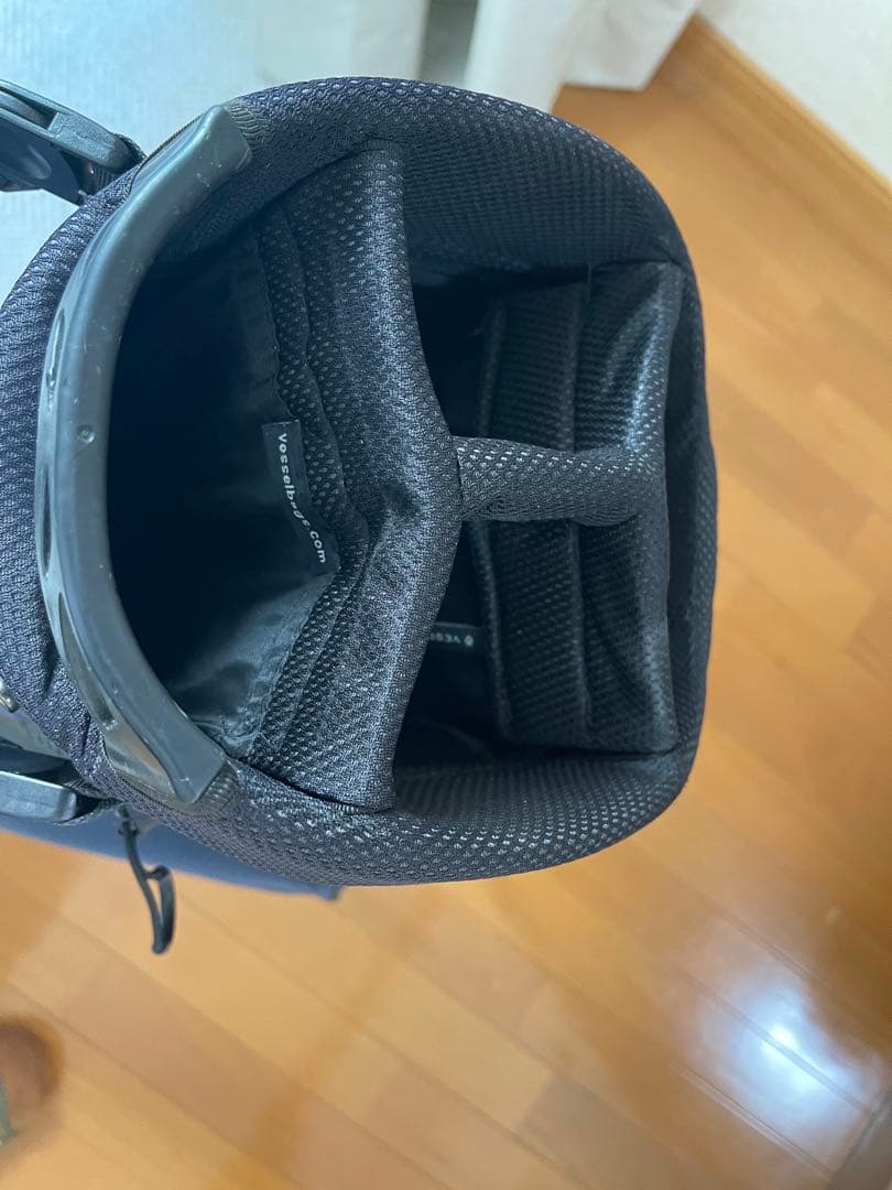 VESSEL ベゼル スタンド式 キャディバッグ 7.5型　ネイビー