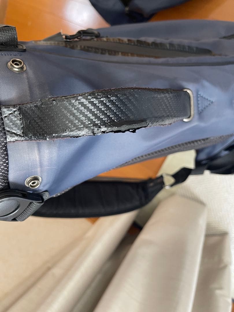 VESSEL ベゼル スタンド式 キャディバッグ 7.5型　ネイビー