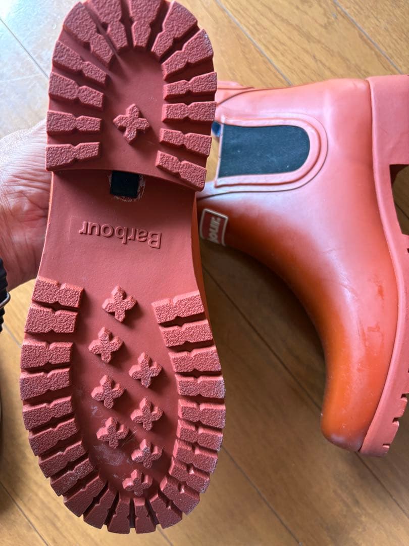 新品未使用【Barbour バブアー】Wilton サイドゴア レインブーツ