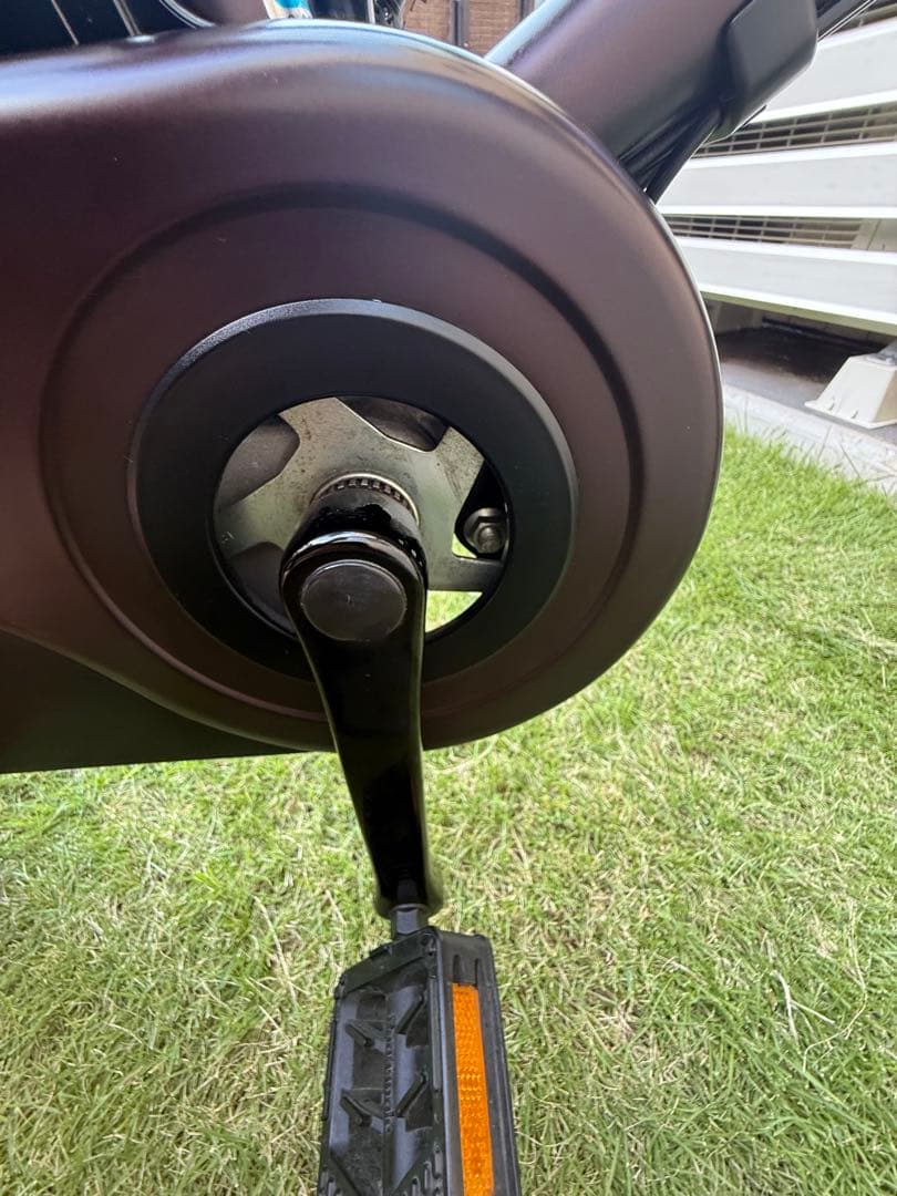 手渡し希望❗️パナソニック　電動アシスト自転車　グリッター　リヤカゴ　オプション付