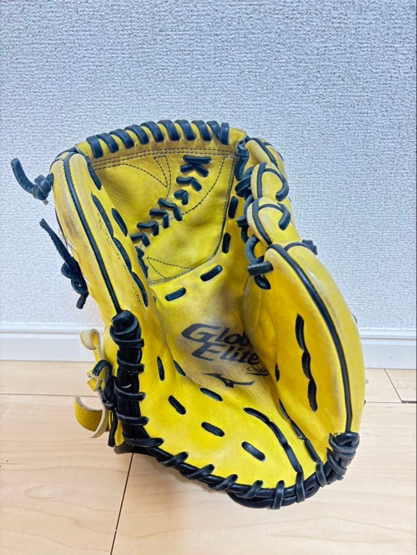 Mizuno Global Elite 軟式グローブ ダイバーシティーブルー