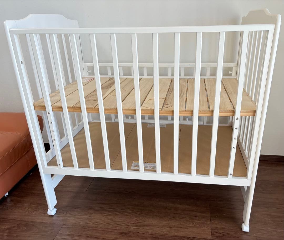 KATOJI カトージ ハイシートベビーベッド 白 廃盤 人気モデル