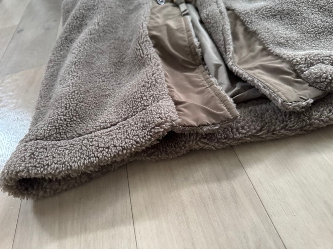 HYKE ボアフードコート