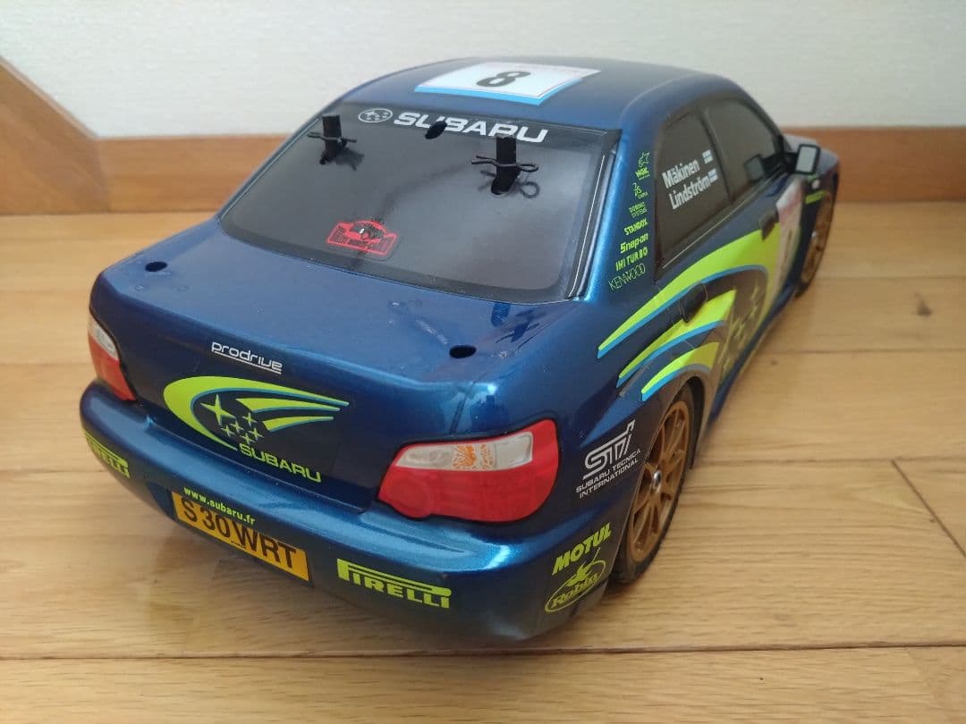 値下げ!　タミヤ　TT02　シャーシ　インプレッサ　WRC　ボディ　メカ　セット