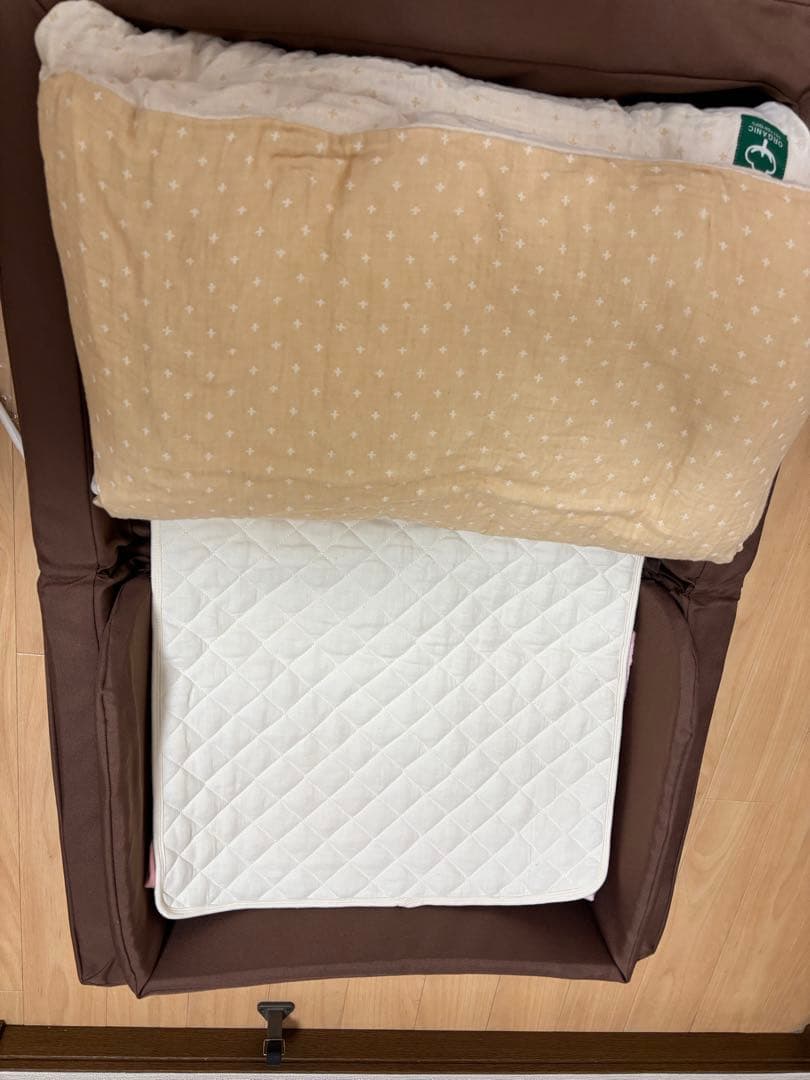 T*U様 【超美品】おまけ有 ファルスカ オーガニックコットン コンパクトベッド