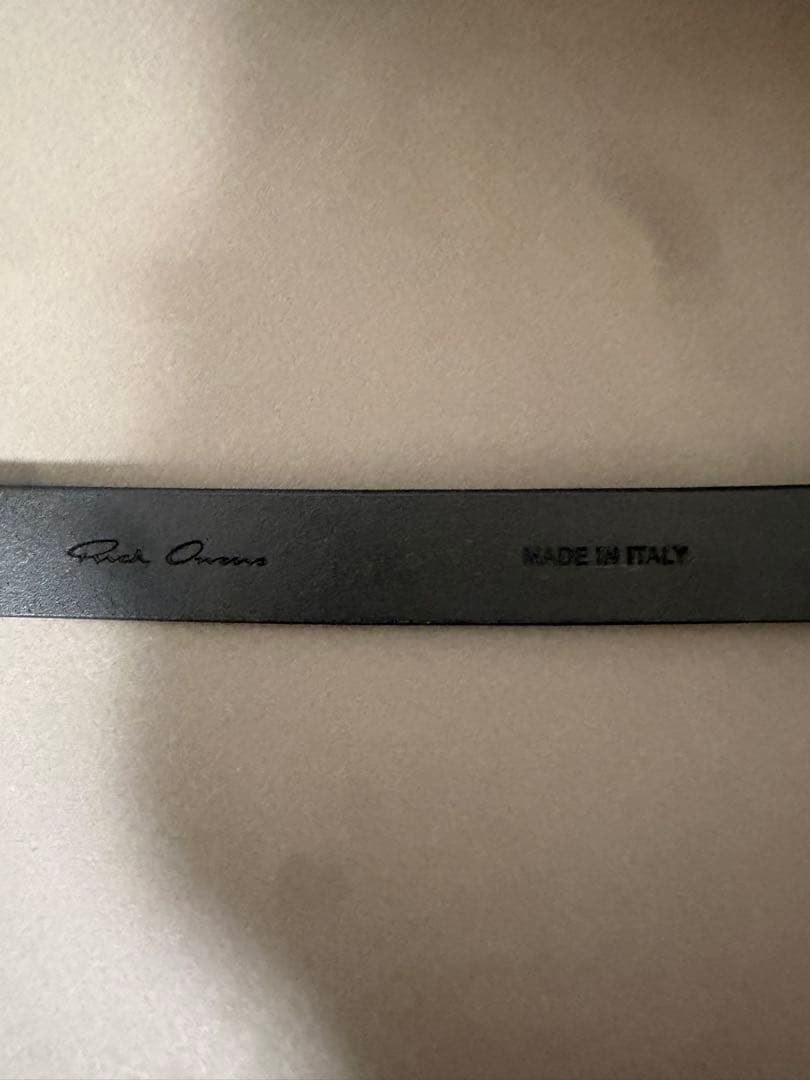 Rick owens Tongue Belt タンベルト