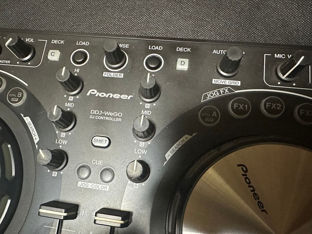 希少PioneerDDJ-WEGO DJコントローラー　AppleMusic対応