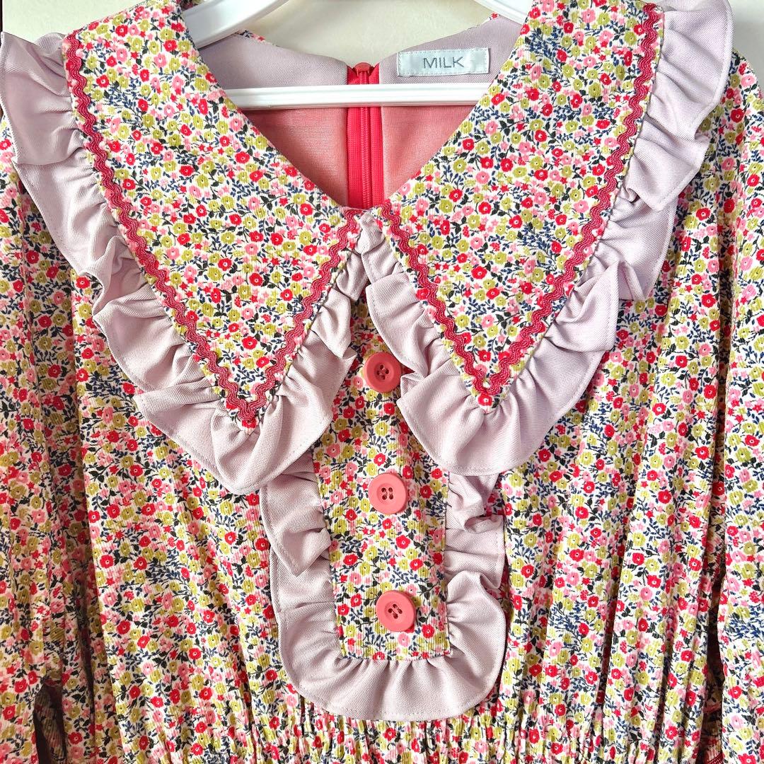 MILK Sweet Honey Dress ピンクフラワー