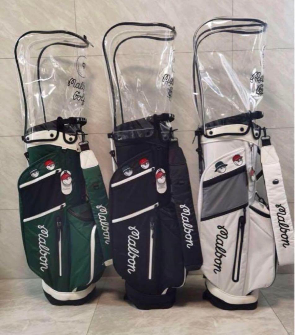 マルボン ゴルフ キャディバッグ スタンドバッグ malbon golf