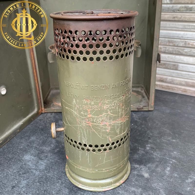 旧チェコ 軍 軍用燃料ストーブ（フィールドストーブ）