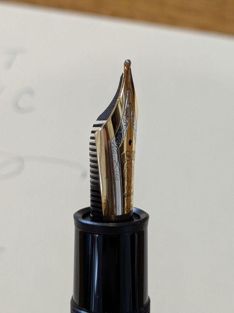 【値下中！】モンブラン 万年筆 マイスターシュテュック149 18K 名入れなし