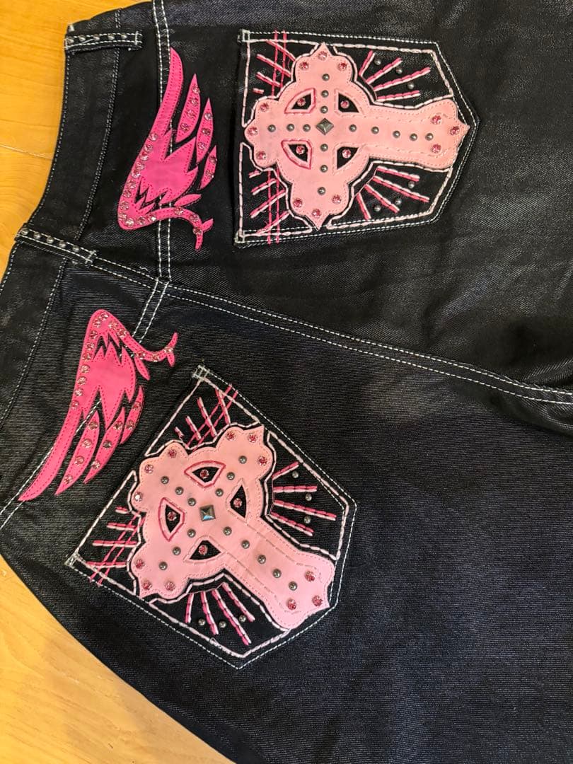 パンツ JadedLondon PinkSapphireXLColossusJeans