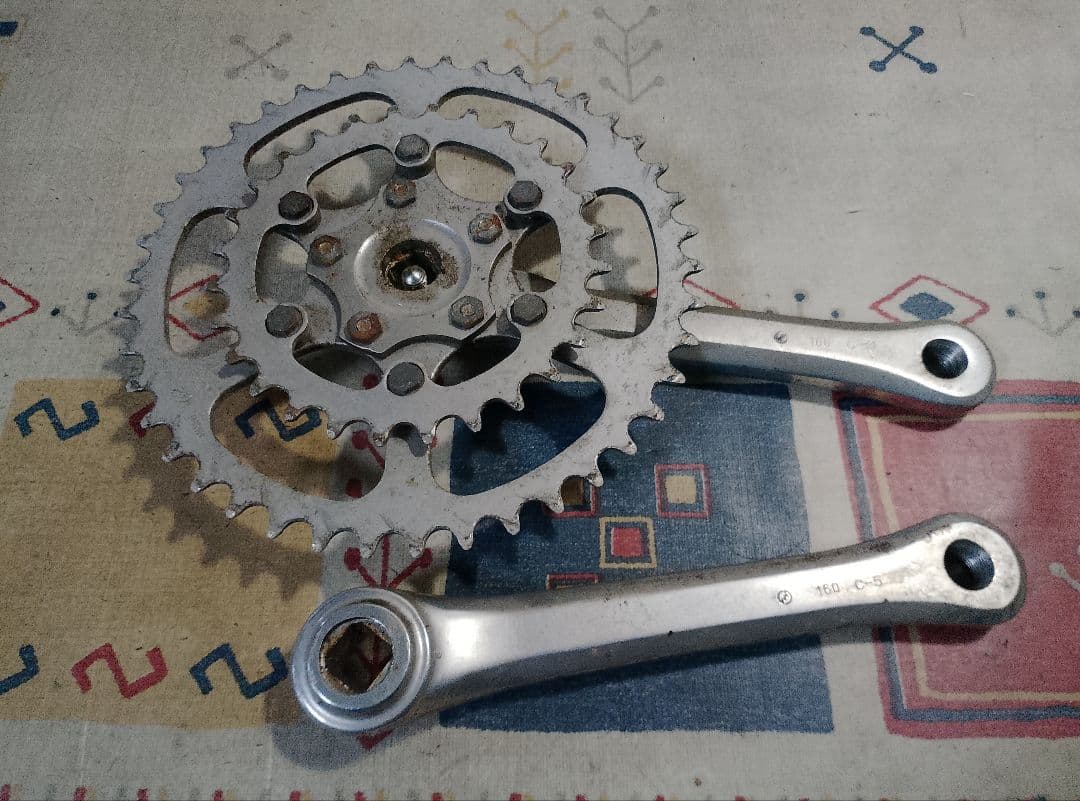 クランクセット　SUGINO PX　42/28T　160