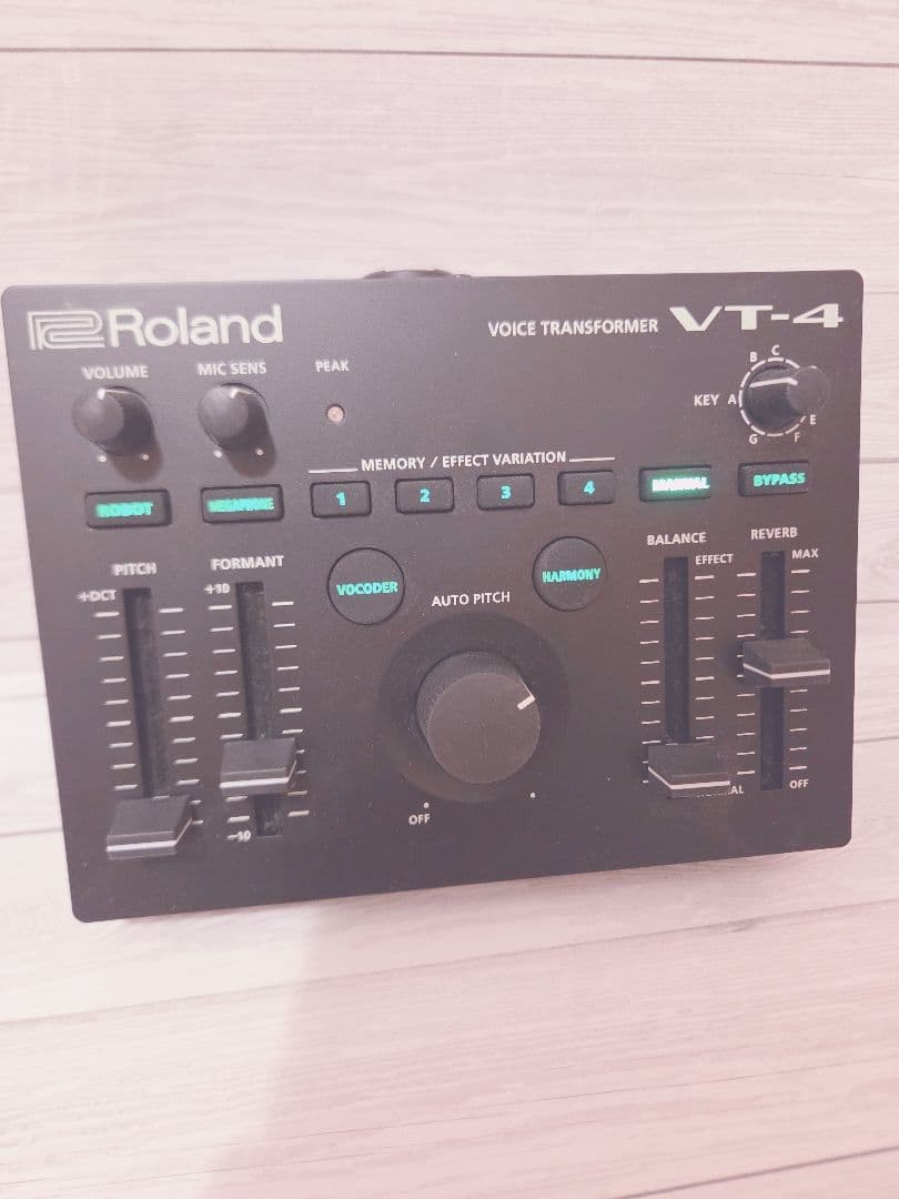 【一度のみ使用＊美品】Roland VT-4 ボイストランスフォーマー