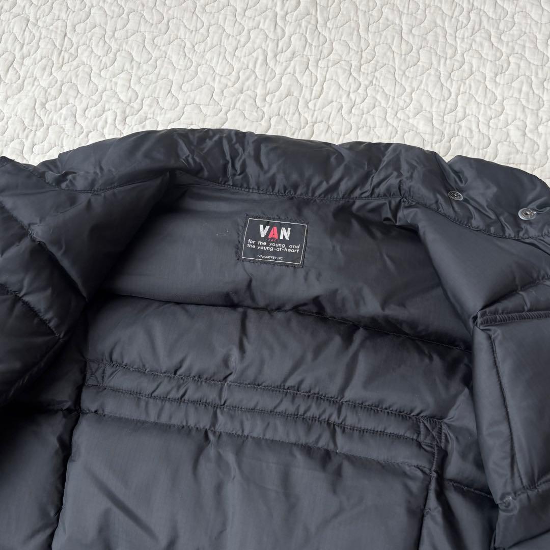 VAN Jacket / マルチポケットタクティカルダウンベスト M ブラック