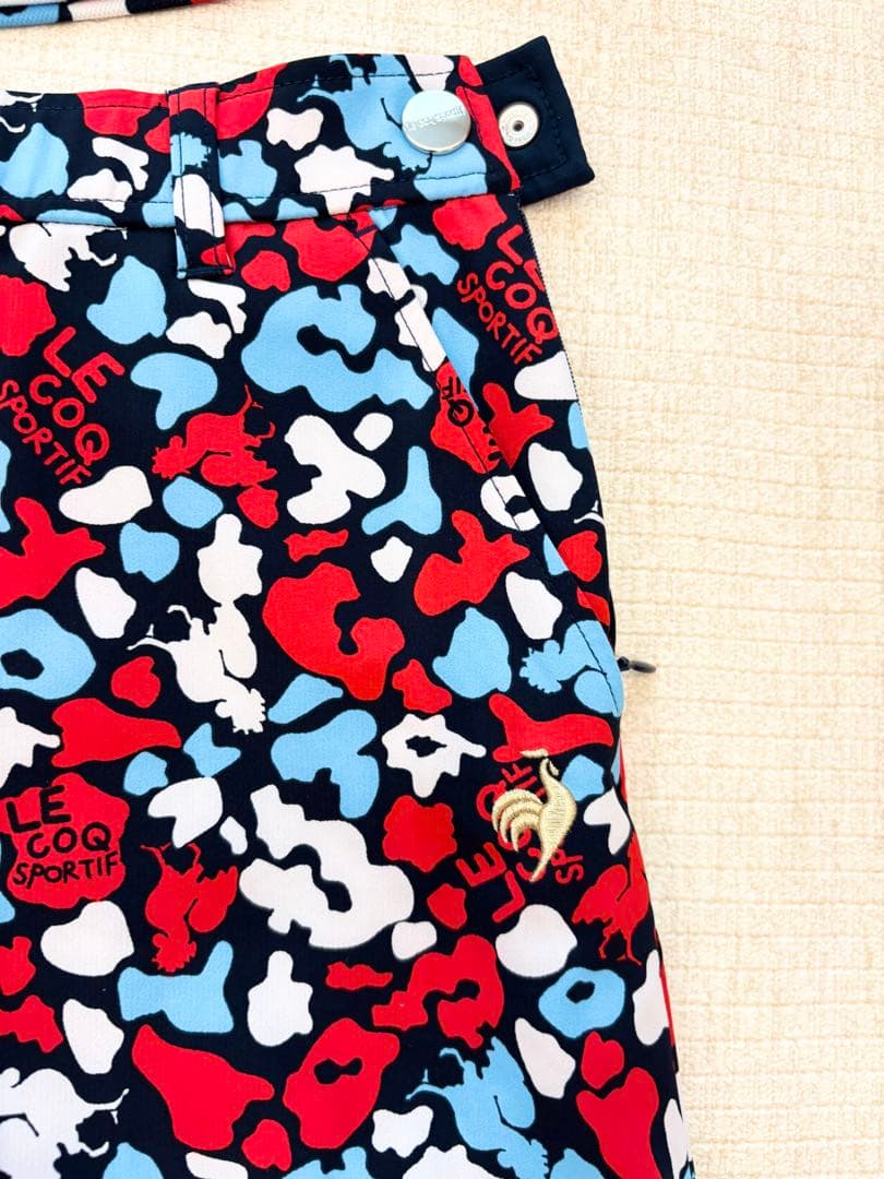 ルコックスポルティフ　レディース　ゴルフ　セットアップ