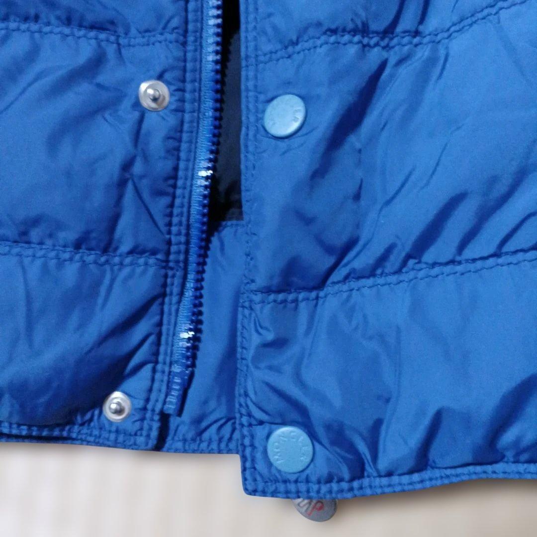 MONCLER 青 ダウンベストS(サイズ2)
