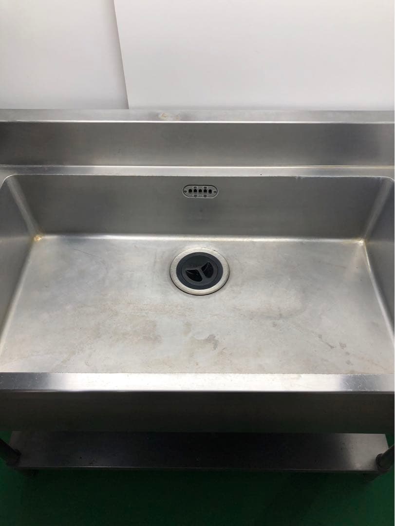 ☆地域限定送料無料☆工場整備品☆一槽シンク　幅1200 ステンレス　業務用