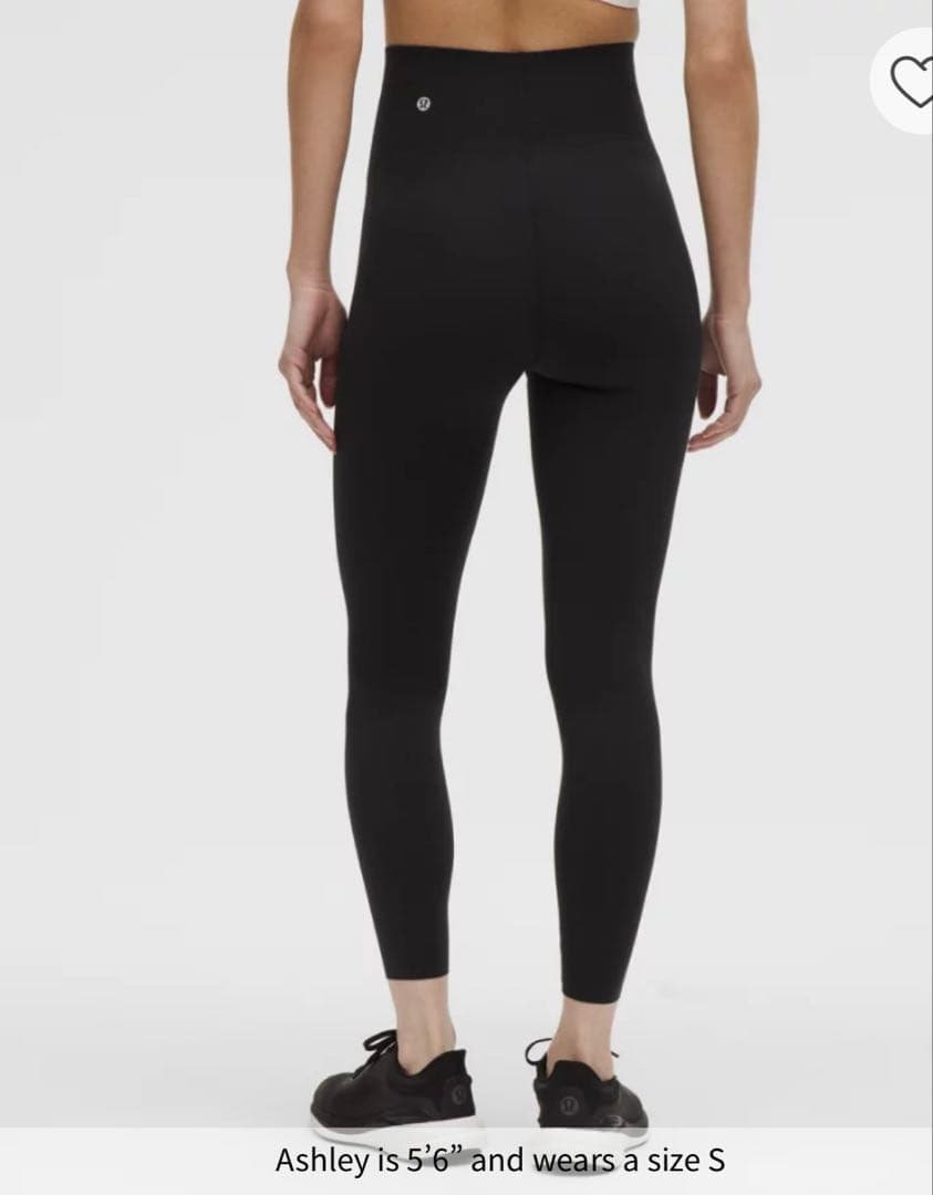 ルルレモン Glow Up™ ハイライズタイツ 24インチ アジアフィット