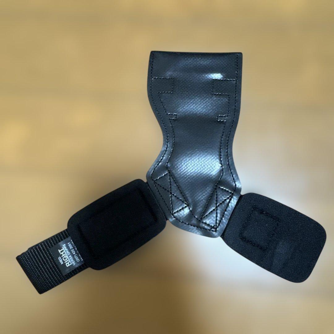 GOLD'S GYM パワーグリップ ブラック Mサイズ