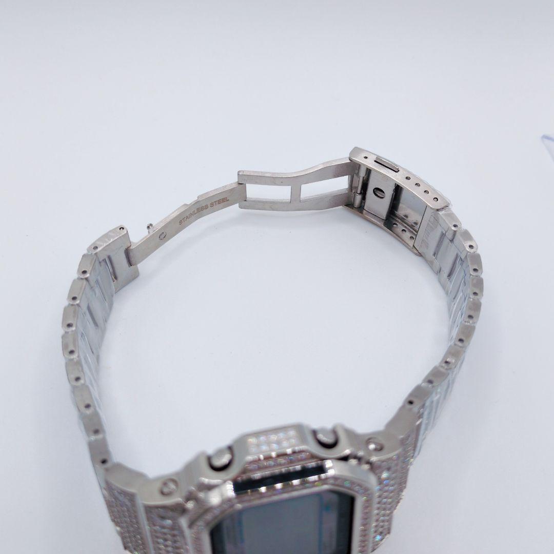 【稼働品 美品】G-SHOCK GW-M5610U カスタム　ライトストーン