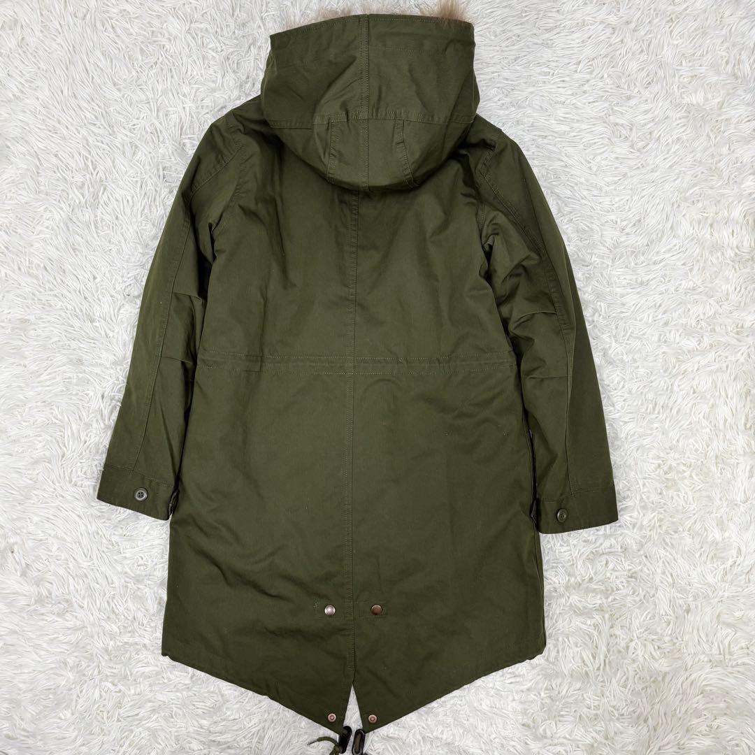 フレッドペリー リアルファー フィッシュテールパーカー モッズコート 8