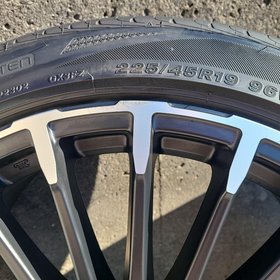 ZR-V無限19インチアルミホイール ブリジストン.レグノ(ホイールナット付き)