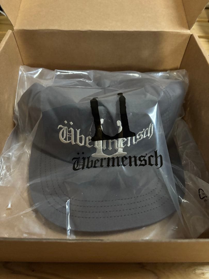ÜBERMENSCH CAP (CHARCOAL)
