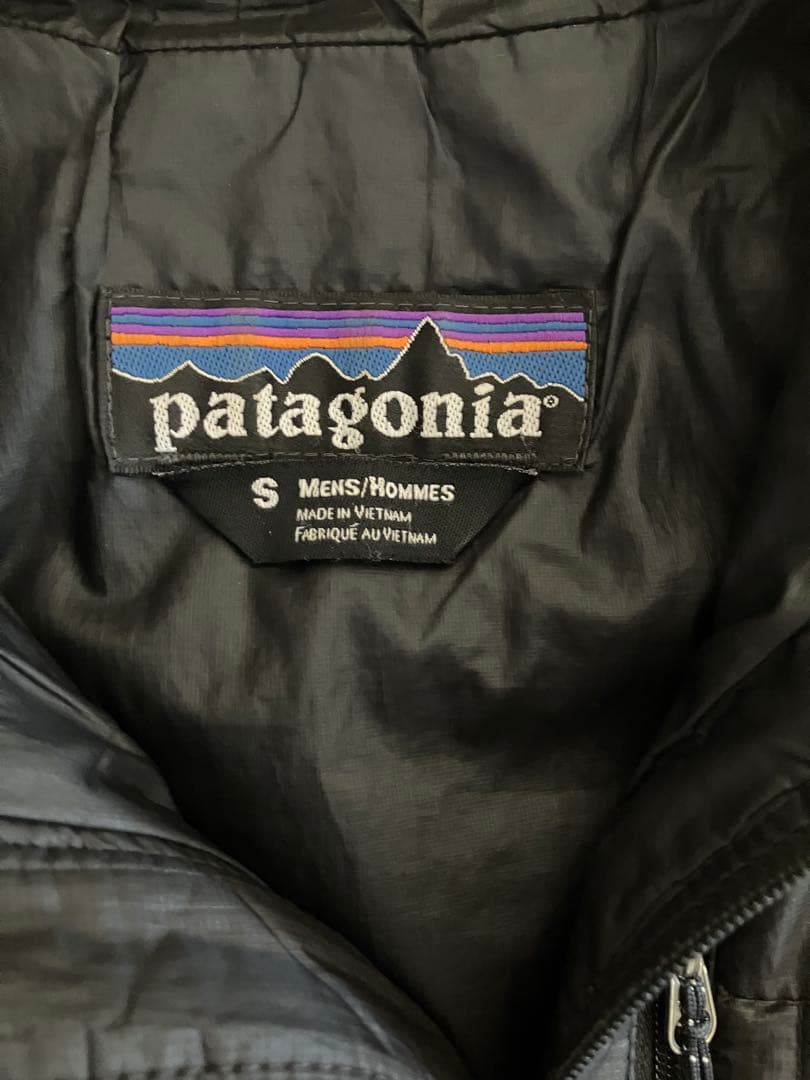 パタゴニア　patagonia ナノパフプルオーバー　S ブラック