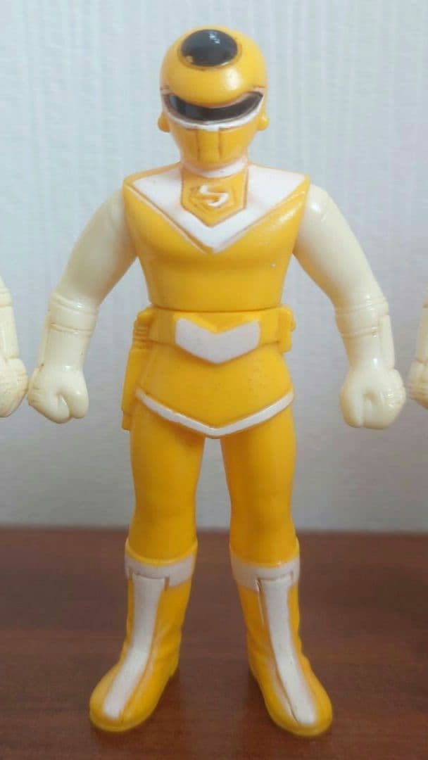 光戦隊マスクマン　1987年　食玩　ソフビ　5体セット