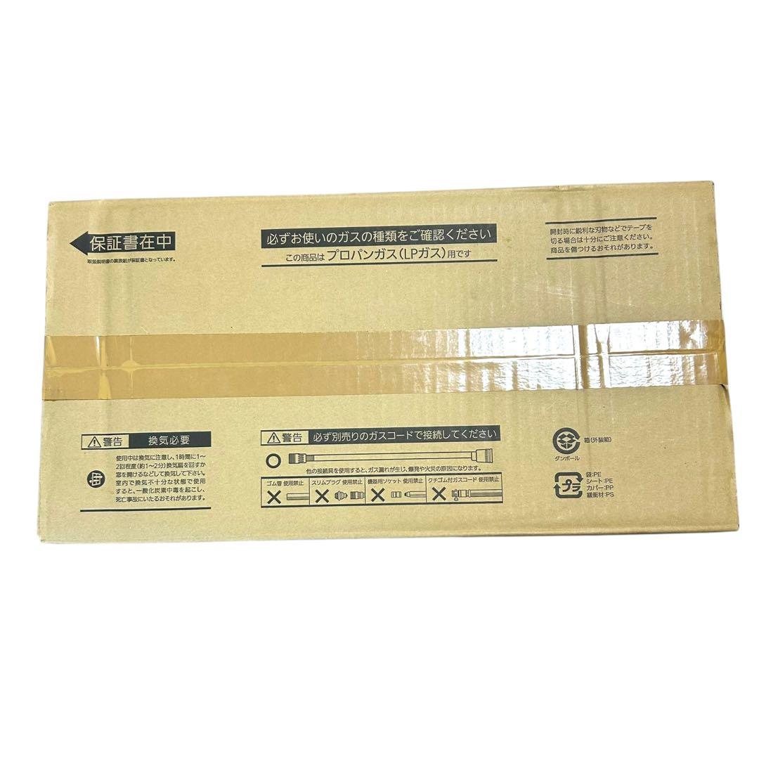 未開封　ノーリツ　ガスファンヒーター　LPガス用 GFH-4007S-W5