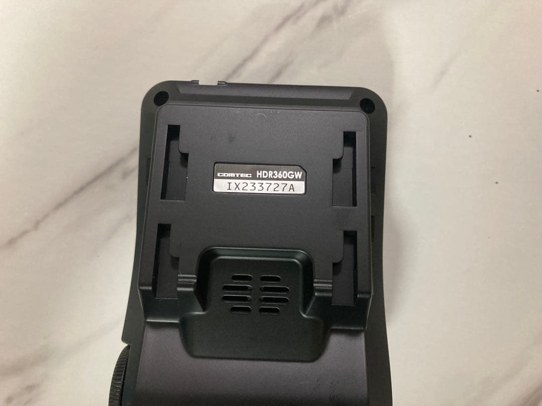 riiコムテック HDR360GW 前後2カメラ　ドライブレコーダー