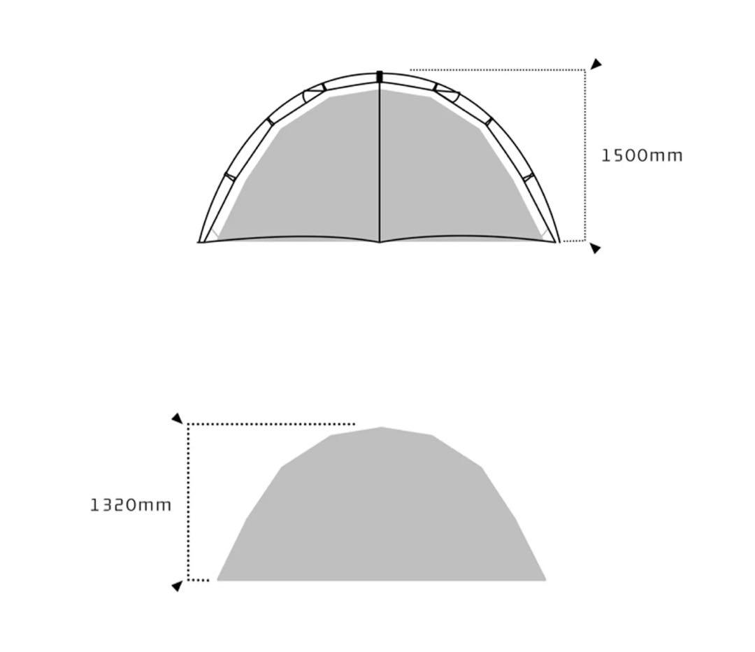 バックカントリー　XANADU 4P EXPEDITION 専用グランドシート付