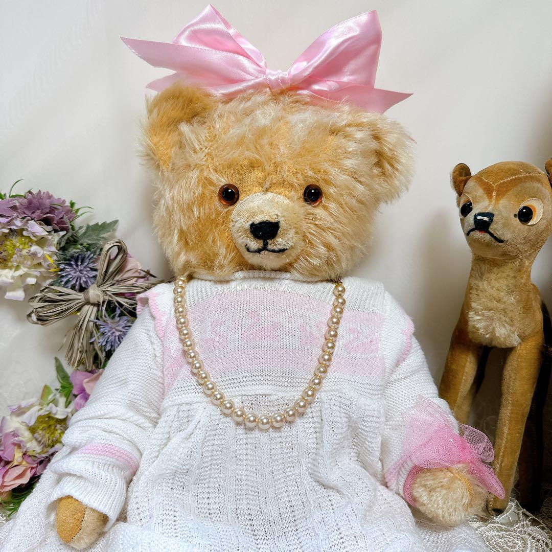 ❤️うさぽん様❤️ アンティークベア　2体セット