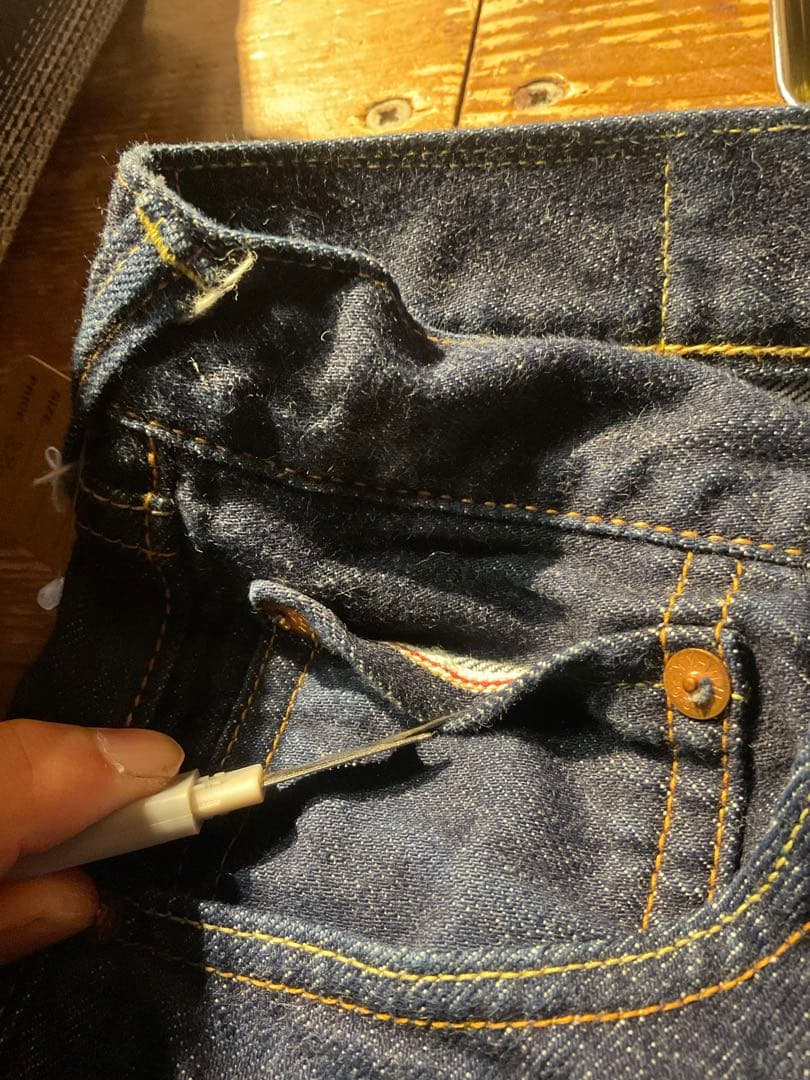 EVISUxWAREHOUSE 9001 28 濃紺 ジーンズ デニムパンツ