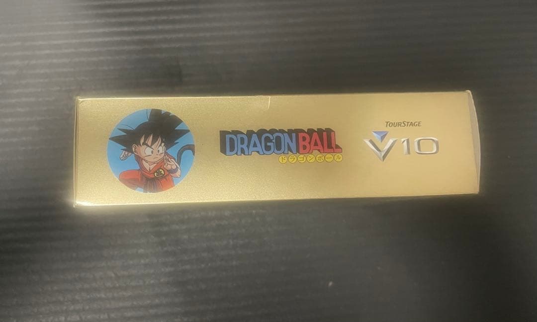 ドラゴンボールとワンピースゴルフボールのセット（TOUR STAGE V10）
