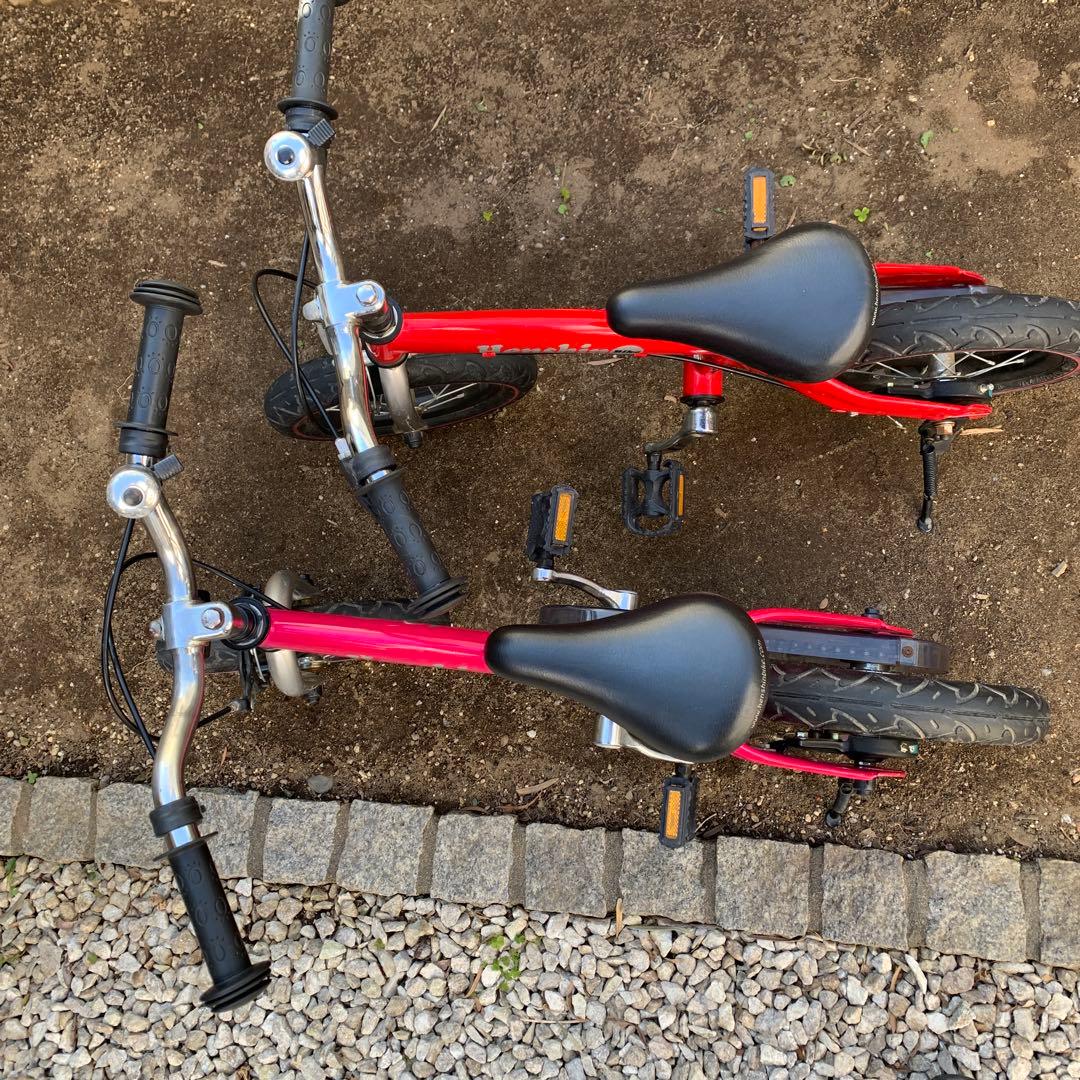 受け渡し Henshinバイク　赤 ピンク 2台セット
