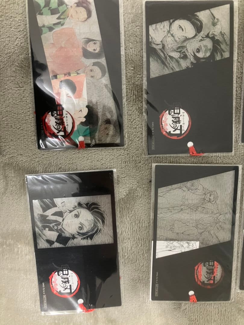 鬼滅の刃　しおり風クリアカード　アイキャッチクリアカード38種　まとめ売りセット