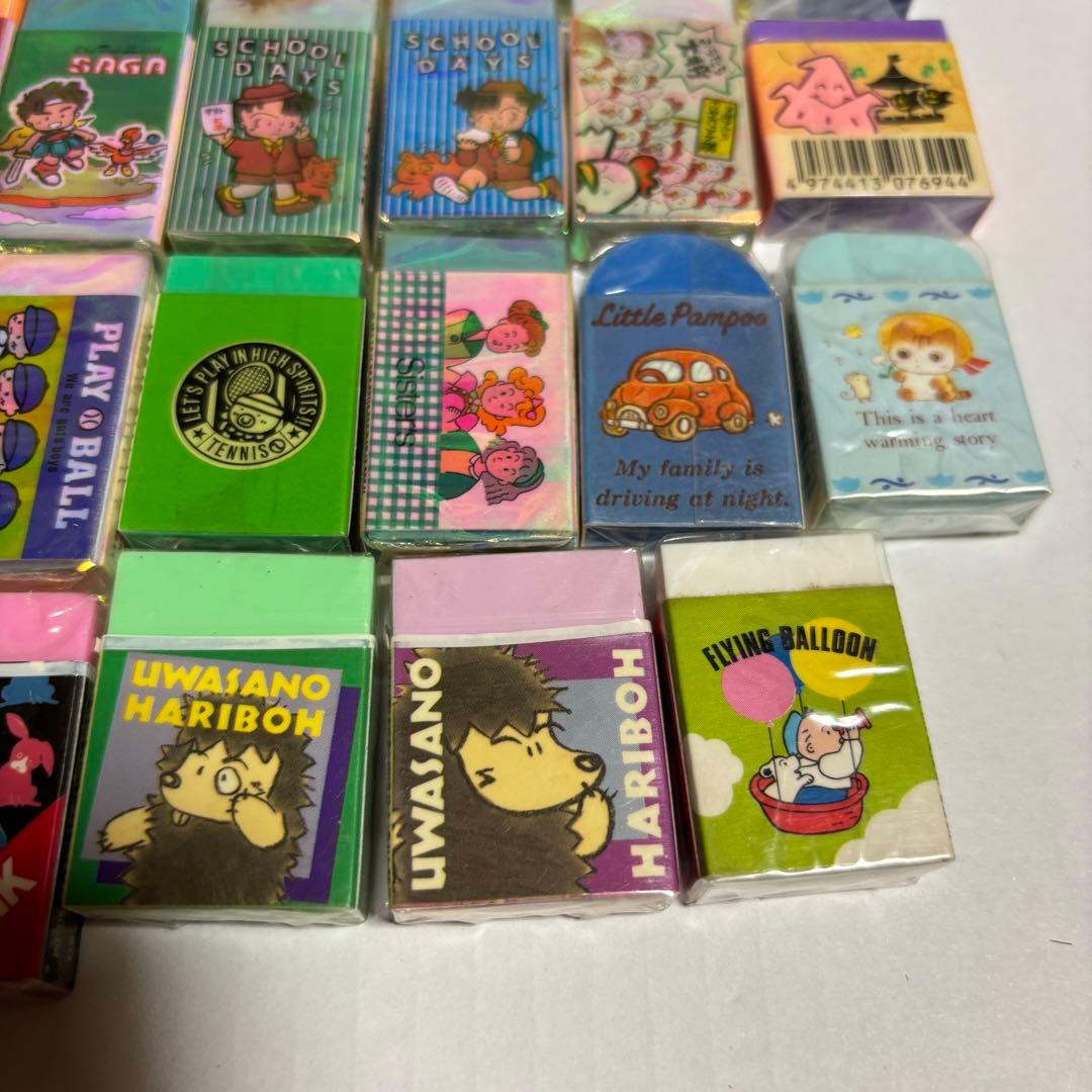 昭和レトロ　消しゴム コレクション　31個