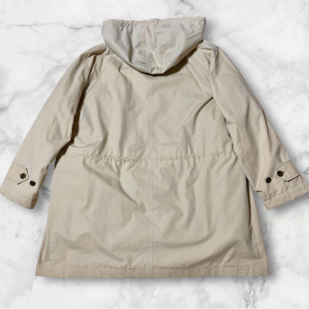 【美品】バーバリー　モッズコート　2way ノバチェック　ライナー付　　Mサイズ