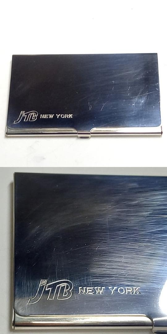阪神様ティファニー JTBコラボ 名刺入れ シルバー SILVERPLATE